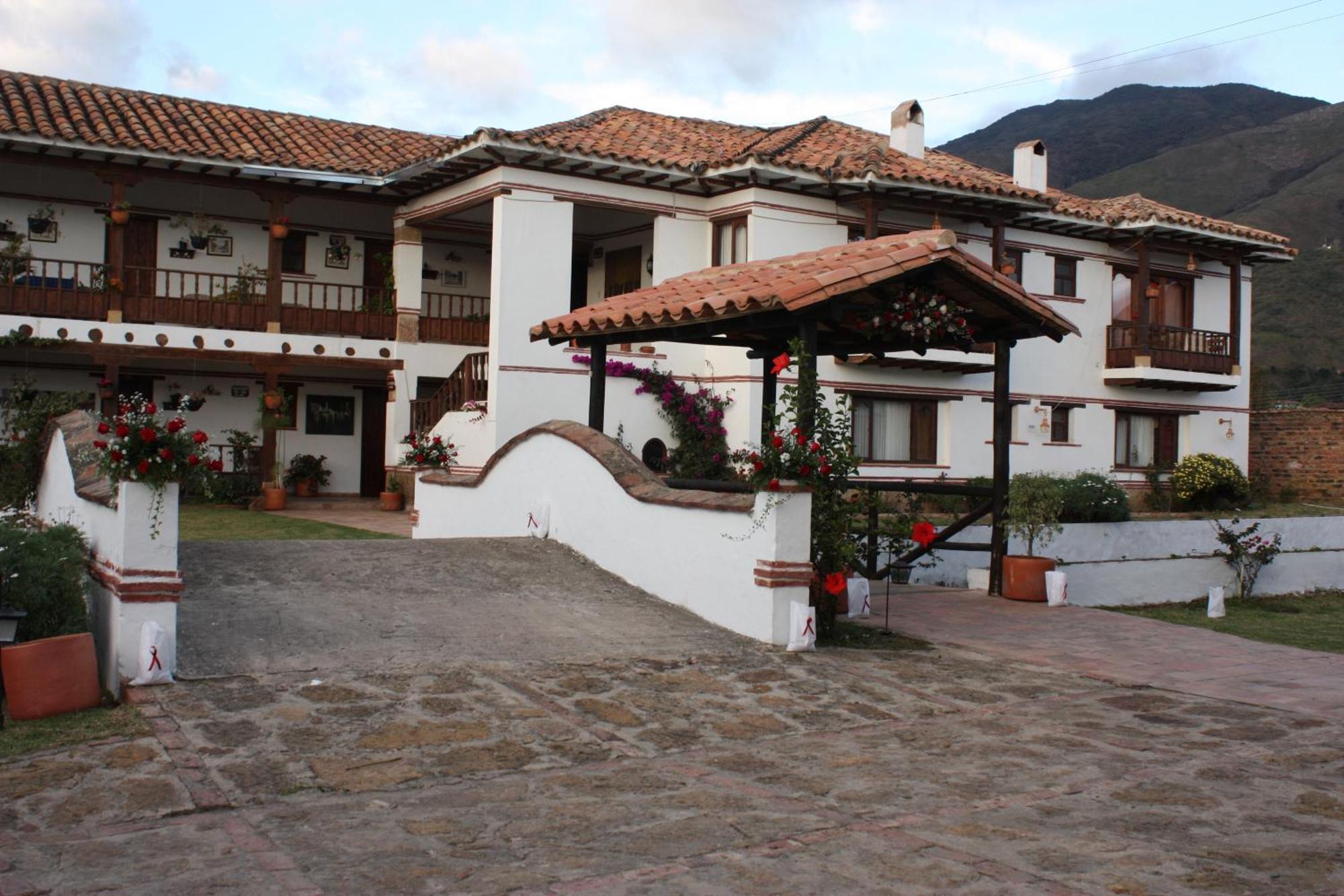 Hotel Santa Viviana Villa De Leyva Exterior photo